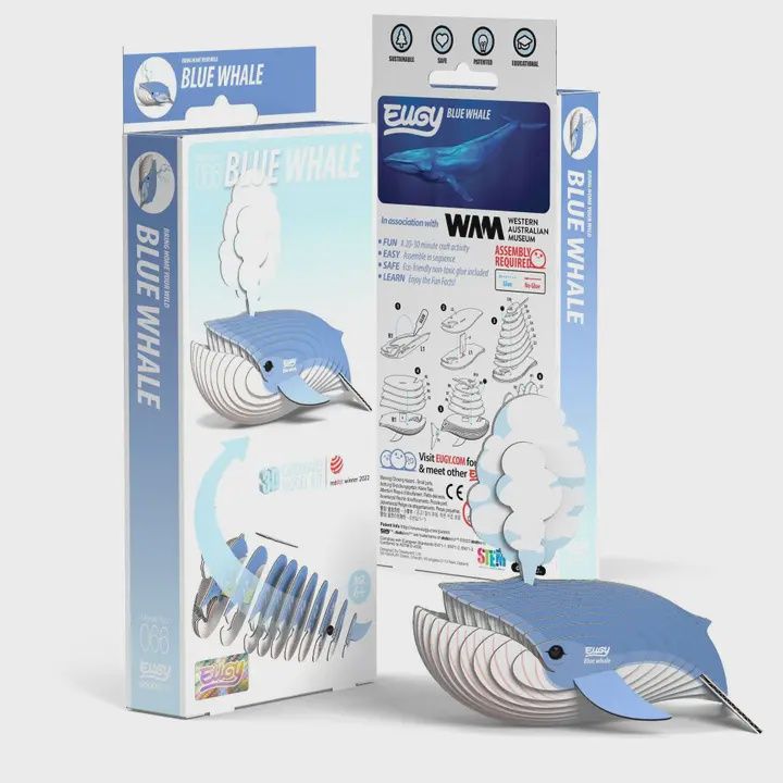 Baleine bleue - Puzzle 3D