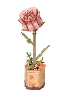 Puzzle en bois - Pink Rose