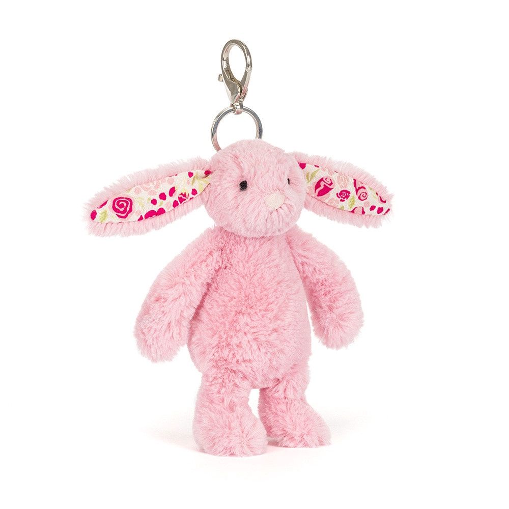 Blushkin Blossom Bunny Rose - Bag Charm