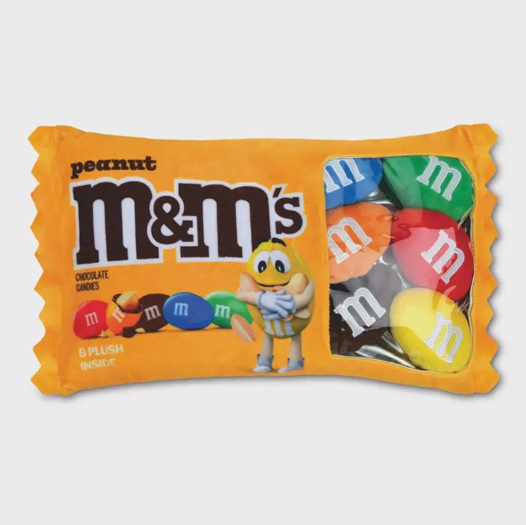 Peluche M&amp;M aux arachides