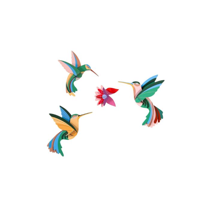 Trio colibris - Décorations murales