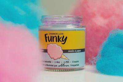 Chandelle Barbe à papa 8oz