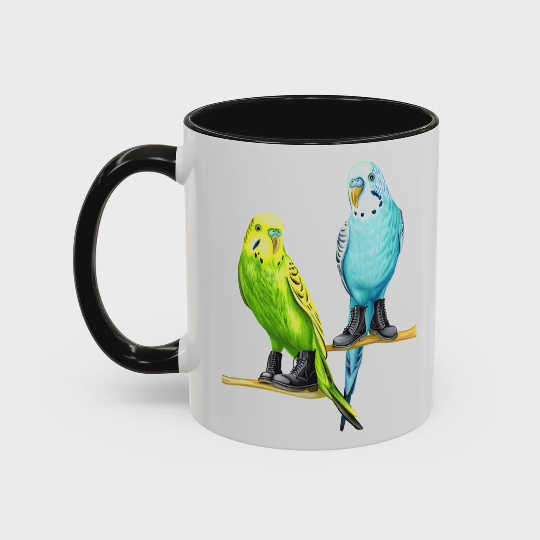 Tasse Perruches