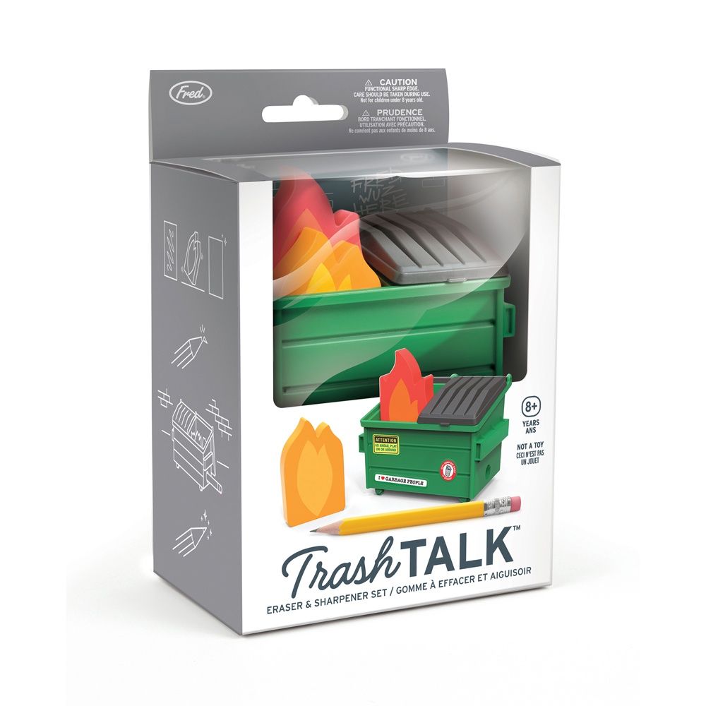 Trash Talk efface aiguisoir