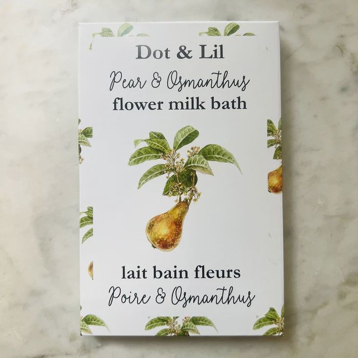 Sachet Lait de bain Poire &amp; Osmanthus