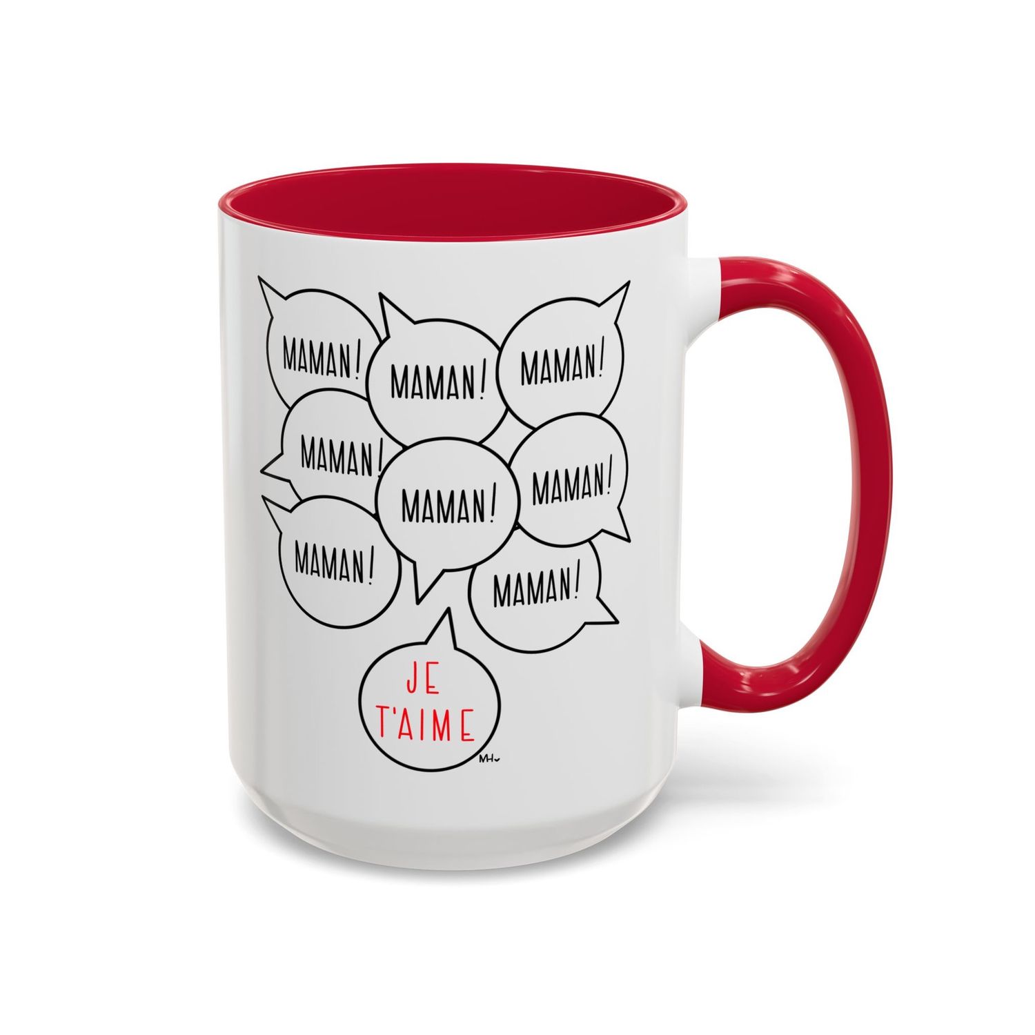 Tasse Maman Maman Maman je t'aime