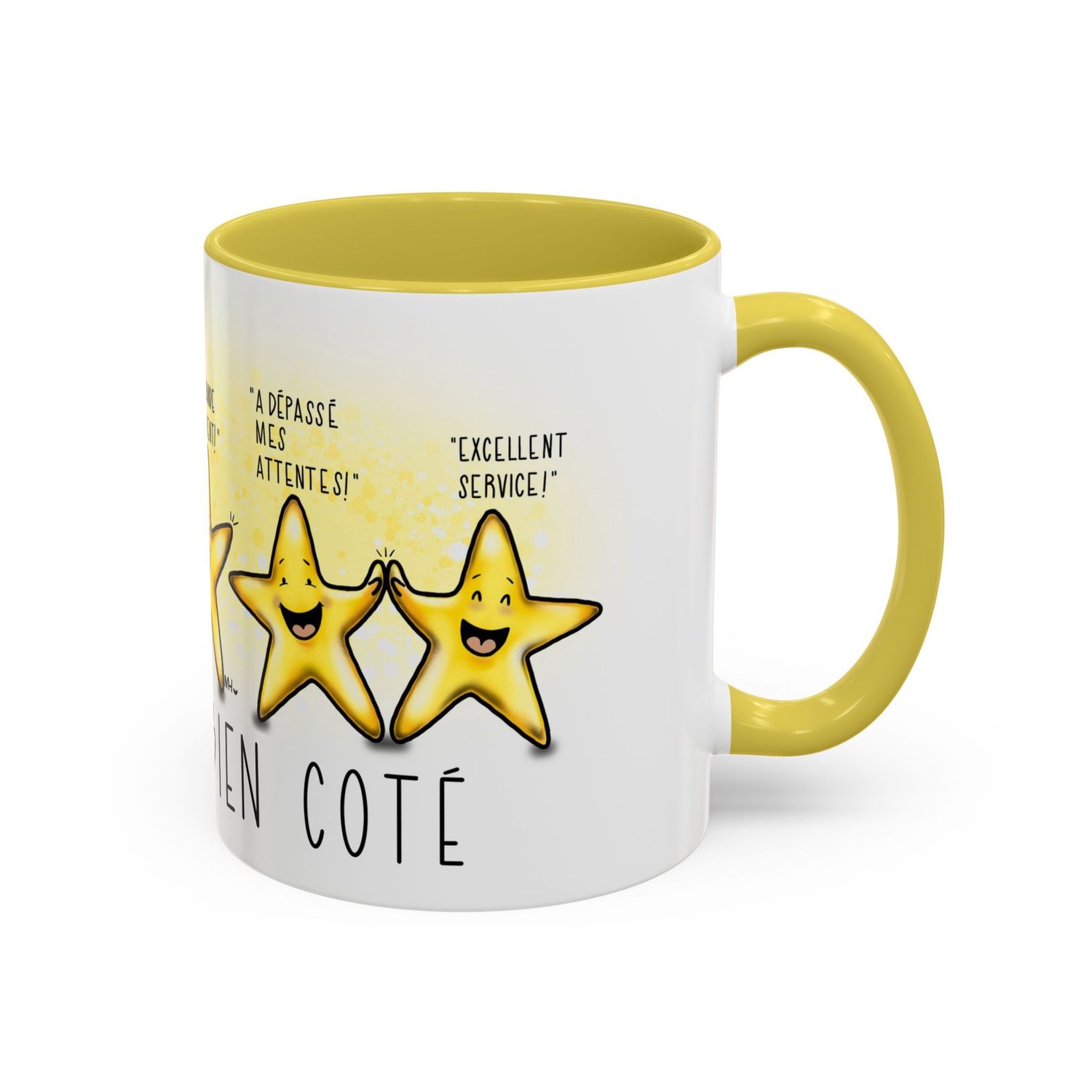 Tasse Papa t'es bien Coté