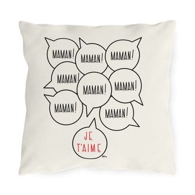 Coussins Maman maman Je t'aime
