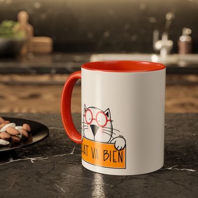 Tasse Chat va bien