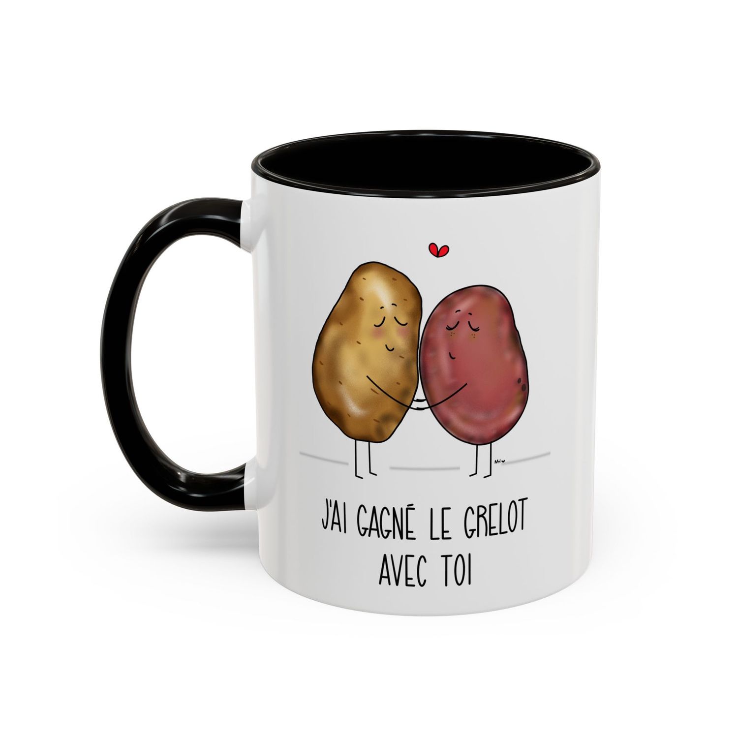 Tasse j'ai gagné le grelot