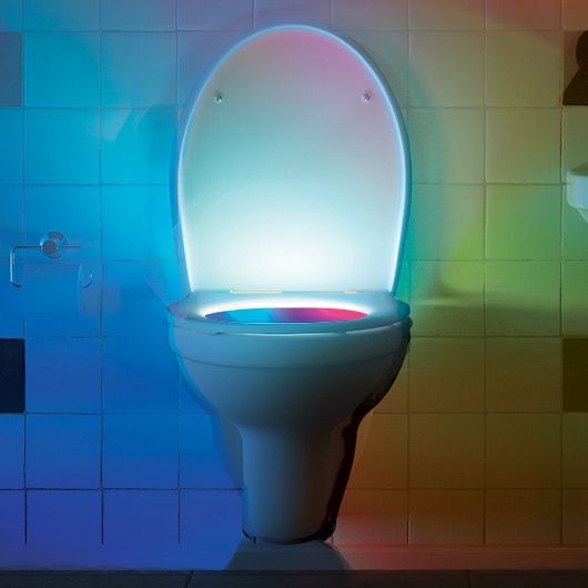Lumière de toilette Disco