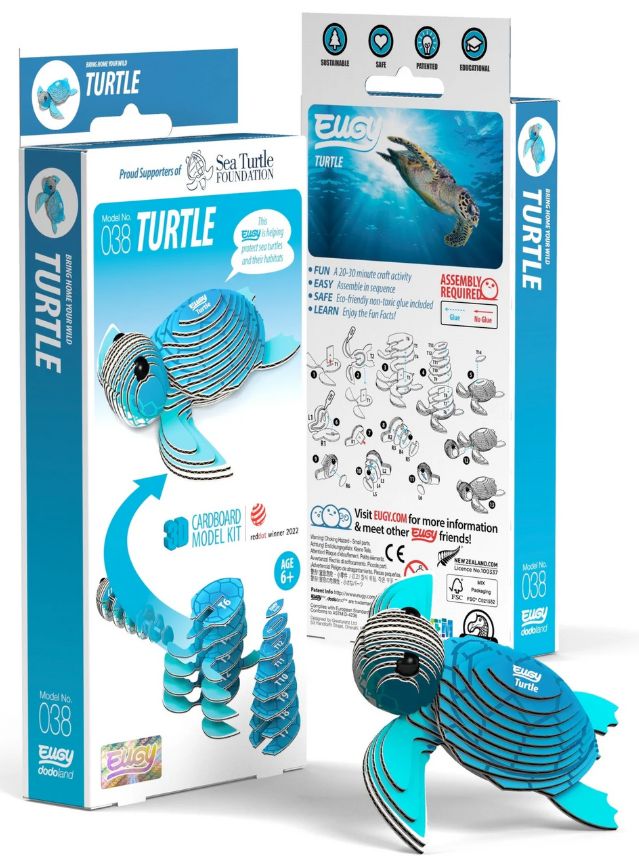Tortue - Puzzle 3D