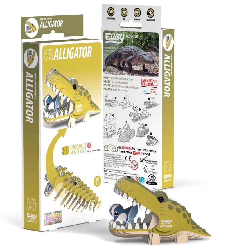 Alligator - Puzzle 3D