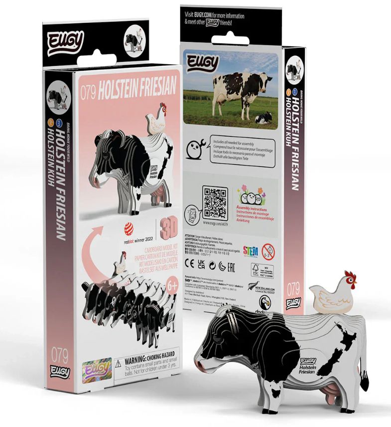 Vache - Puzzle 3D