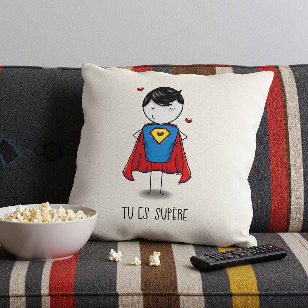 Coussin - Tu es supère