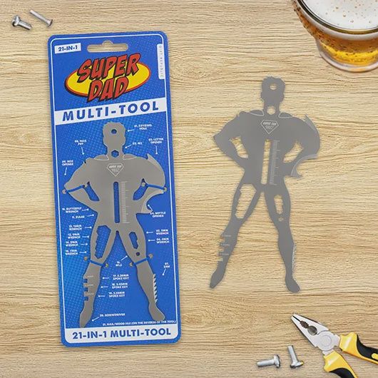 Outil multifonction Super Papa – Gadget de super-héros 21 en 1 - GR110034