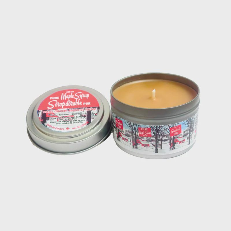 Bougie de voyage sirop d'érable -3.5oz
