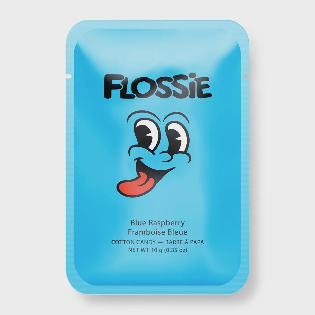 Barbe à papa - Framboise bleue