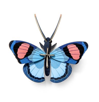 Papillon bleu - Décoration murale