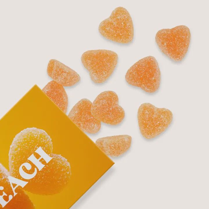 Bonbons gélifiés Lemon Drop, bonbons à mâcher, 100 % naturels