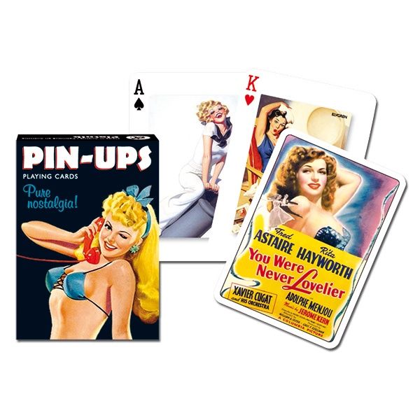 Jeu de cartes - Pin-ups