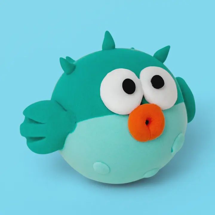 Bubba le poisson - Claymoo