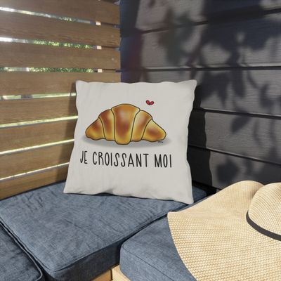 Coussin - Je croissant moi