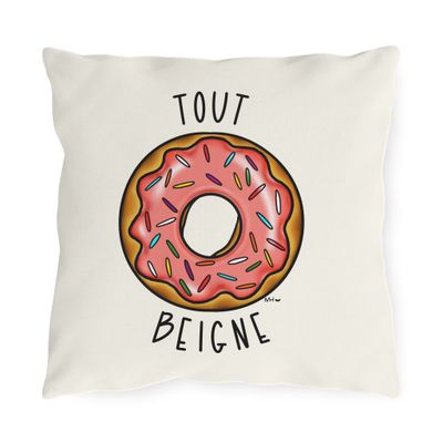 Coussin - Tout Beigne