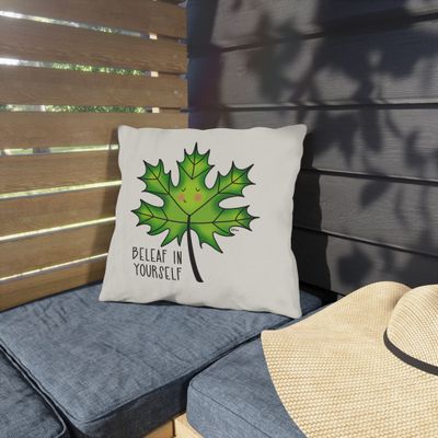 Coussin - BeLeaf in Yourself