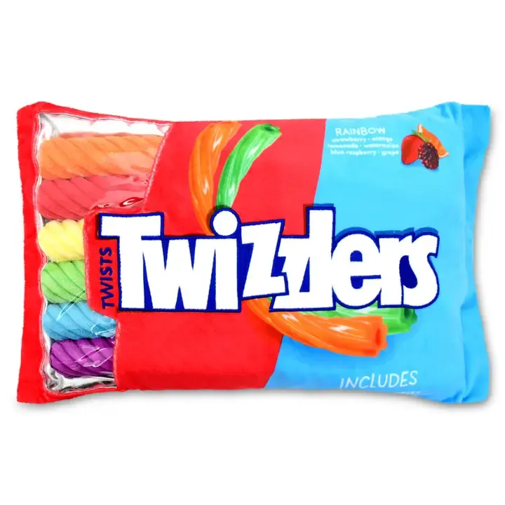 Peluche Twizzlers arc-en-ciel