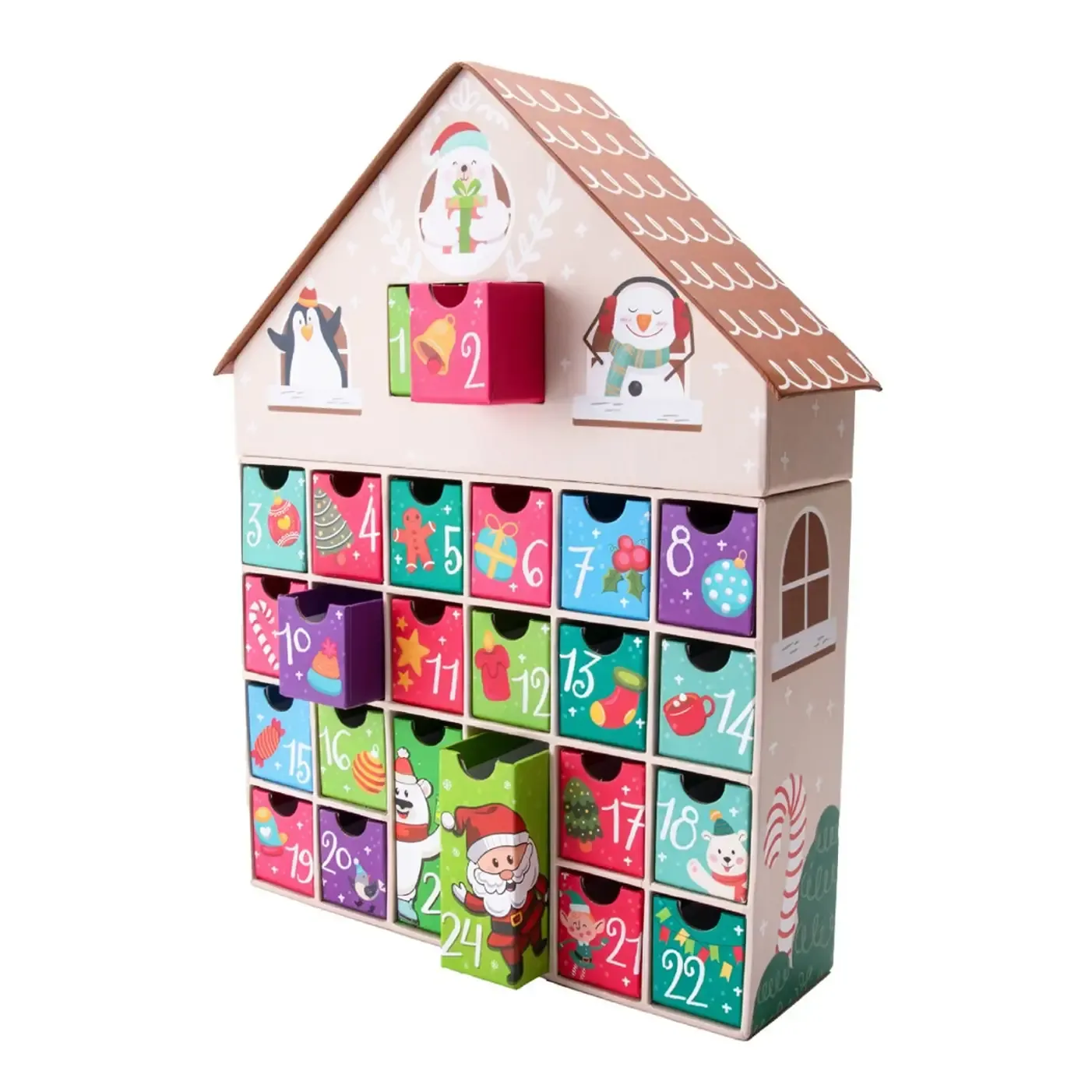 Calendrier de l'Avent maison en pain d'épices