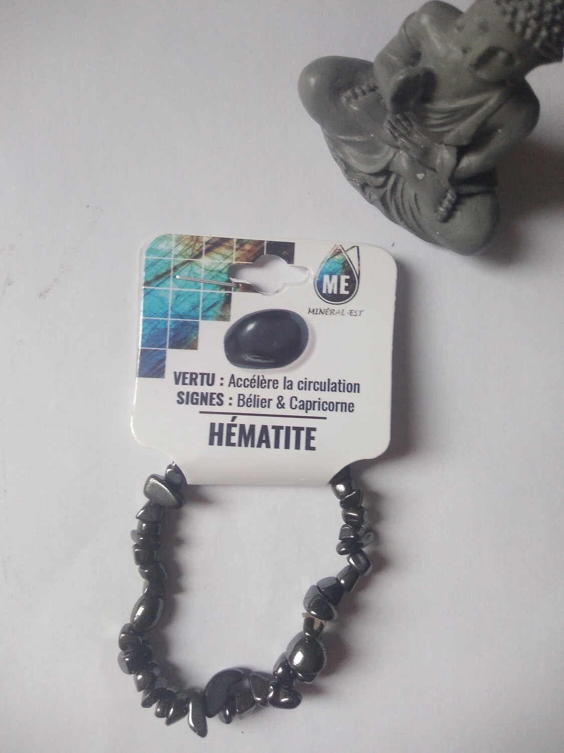 BRACELET BAROQUE HEMATITE
