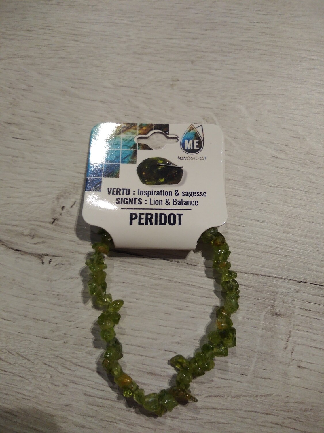 BRACELET BAROQUE PERIDOT