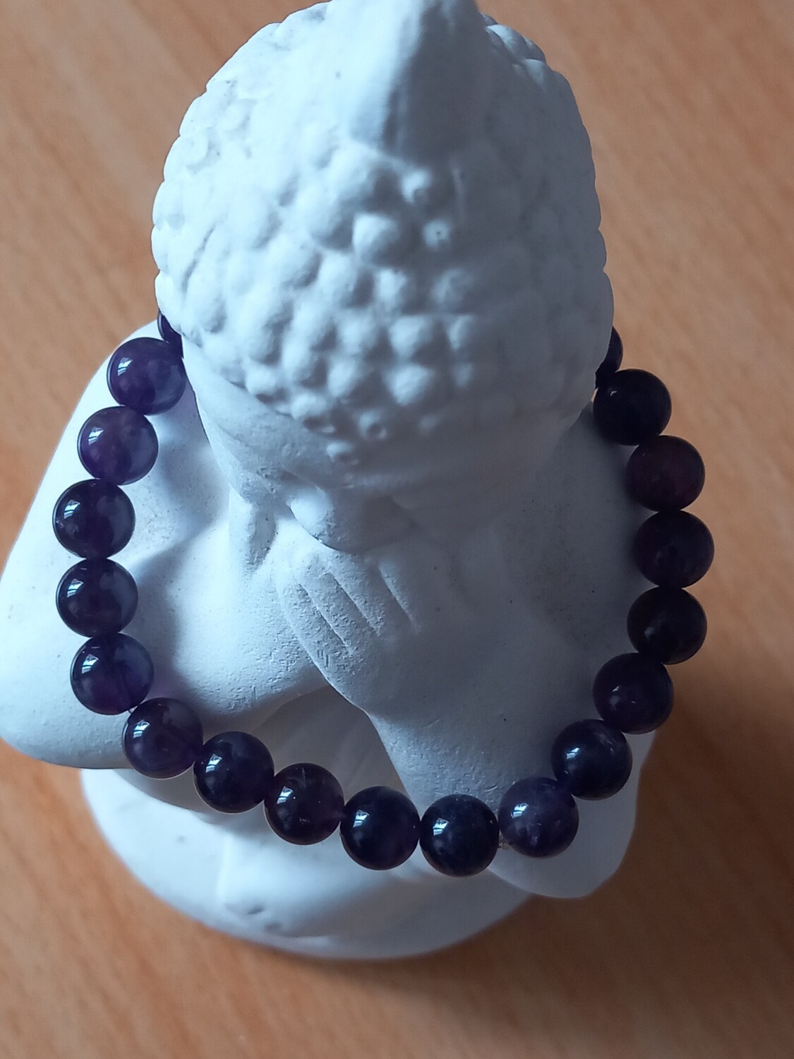 BRACELET BOULE AMETHYSTE URUGUAY EXTRA