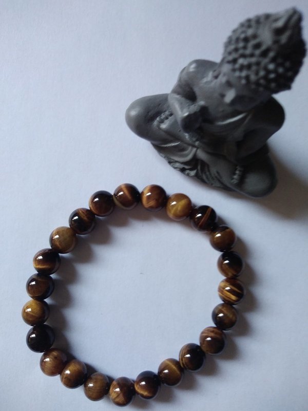BRACELET BOULE OEIL DE TIGRE