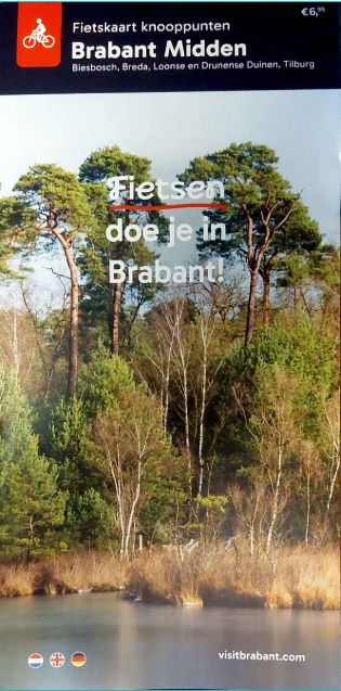 Fietskaart knooppunten Brabant Midden