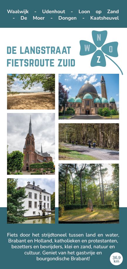 Fietsroute De Langstraat zuid