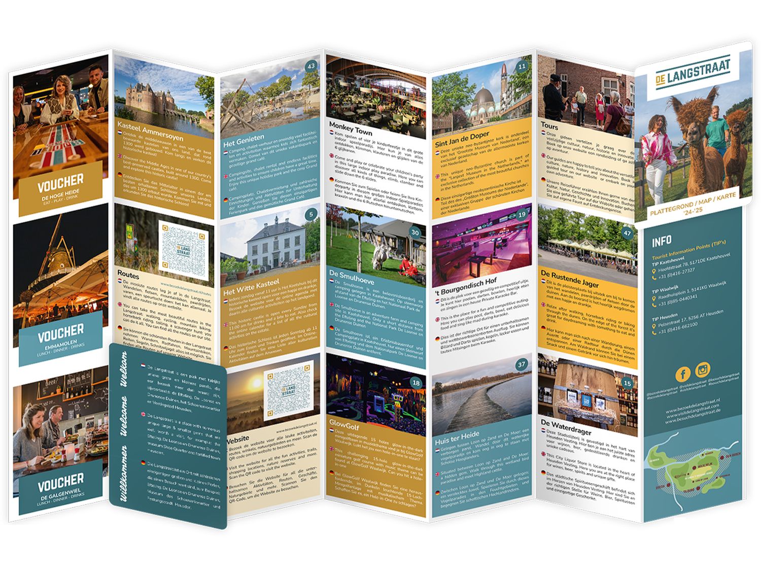 Bezoekersgids De Langstraat (per 50 stuks)