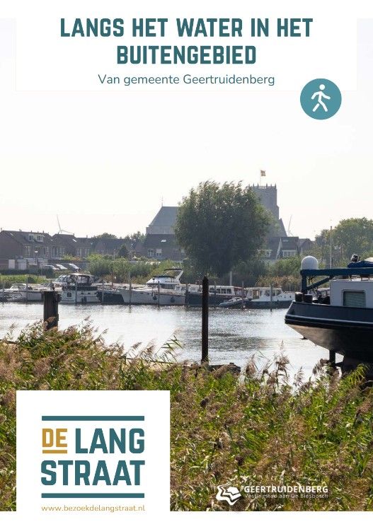 Langs het water in het buitengebied