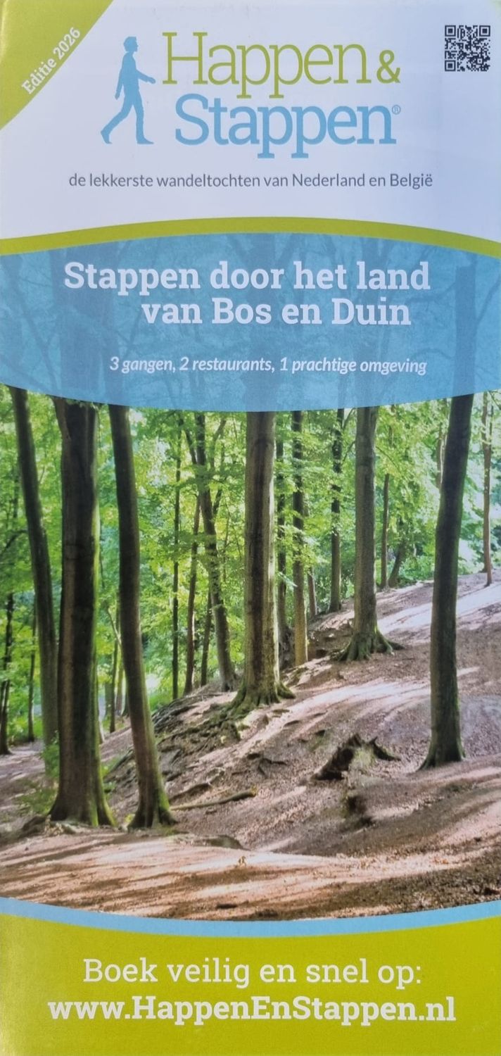 Happen &amp; Stappen: Stappen door het land van Bos en Duin