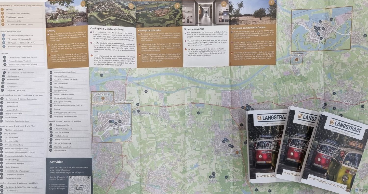 Bezoekersgids De Langstraat (per 25 stuks)