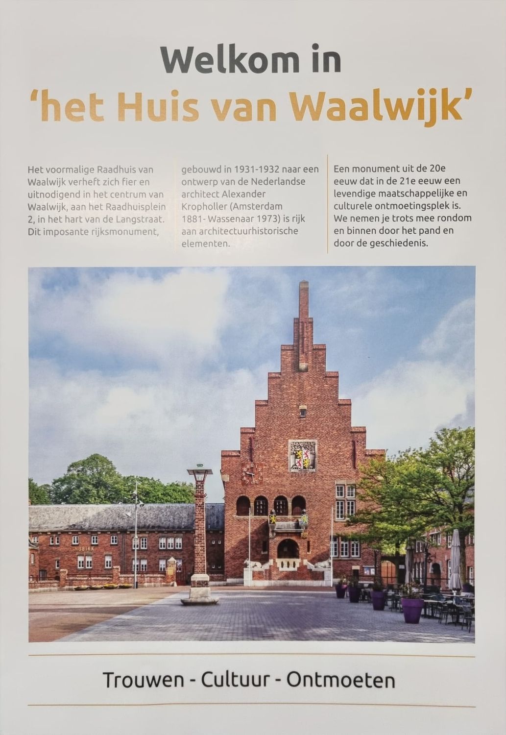 Het Huis van Waalwijk