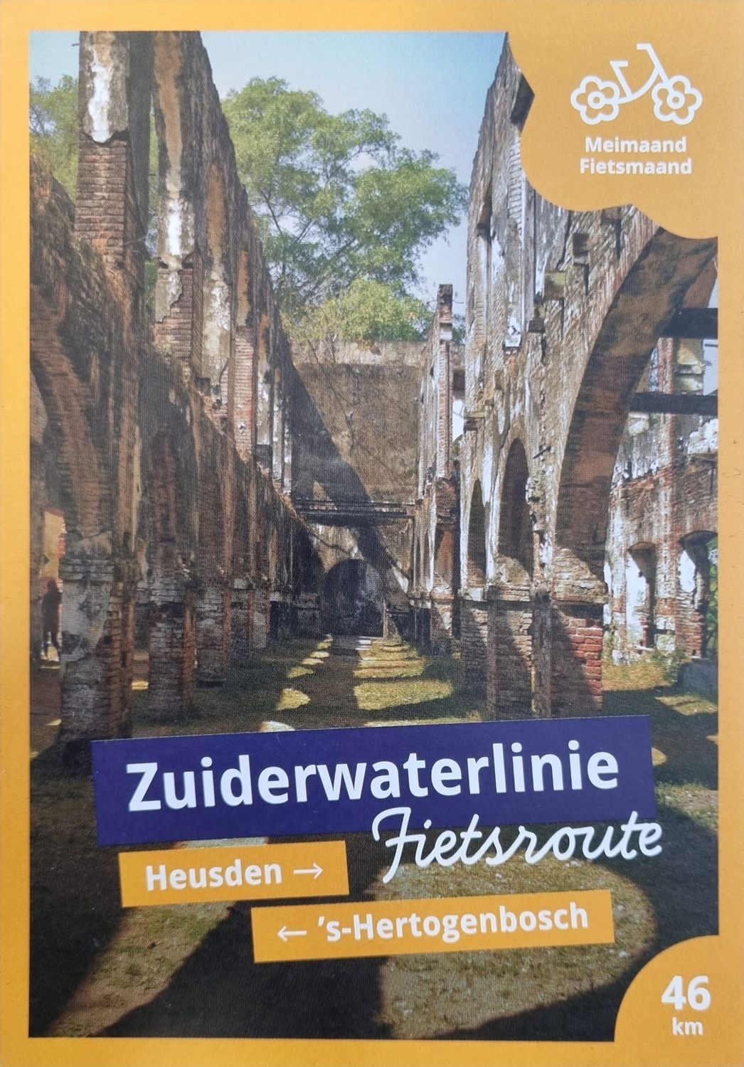 Zuiderwaterlinie fietsroute Heusden-'s-Hertogenbosch