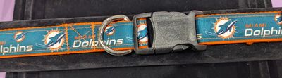 Miami Dolphins Pet Collar