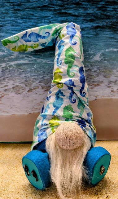 Seahorse Gnome