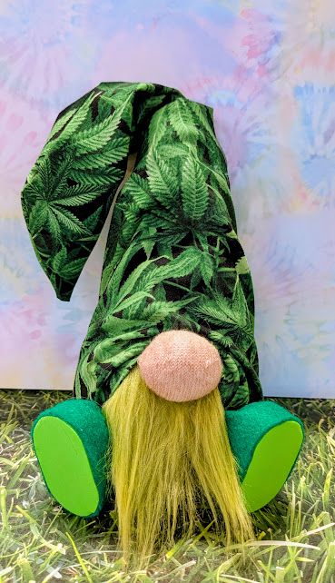 Green Weed Gnome