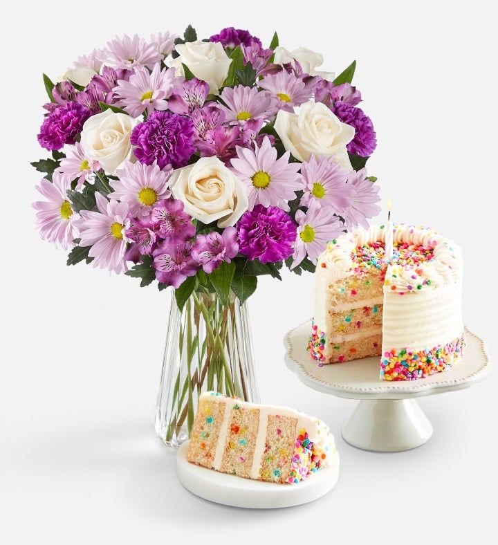 Lavender Garden &amp; Time to Celebrate Birthday Cake