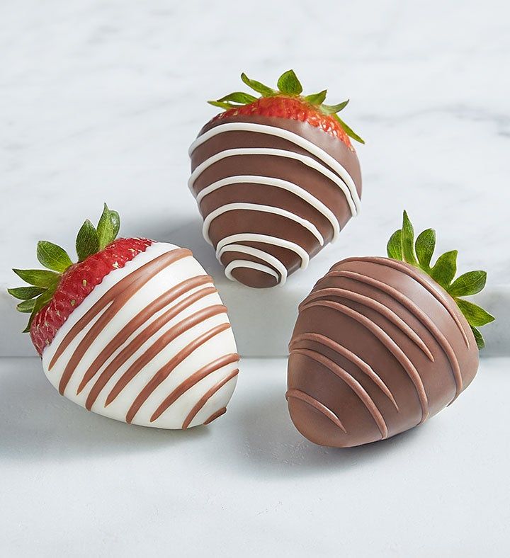 Gourmet Drizzled Strawberries