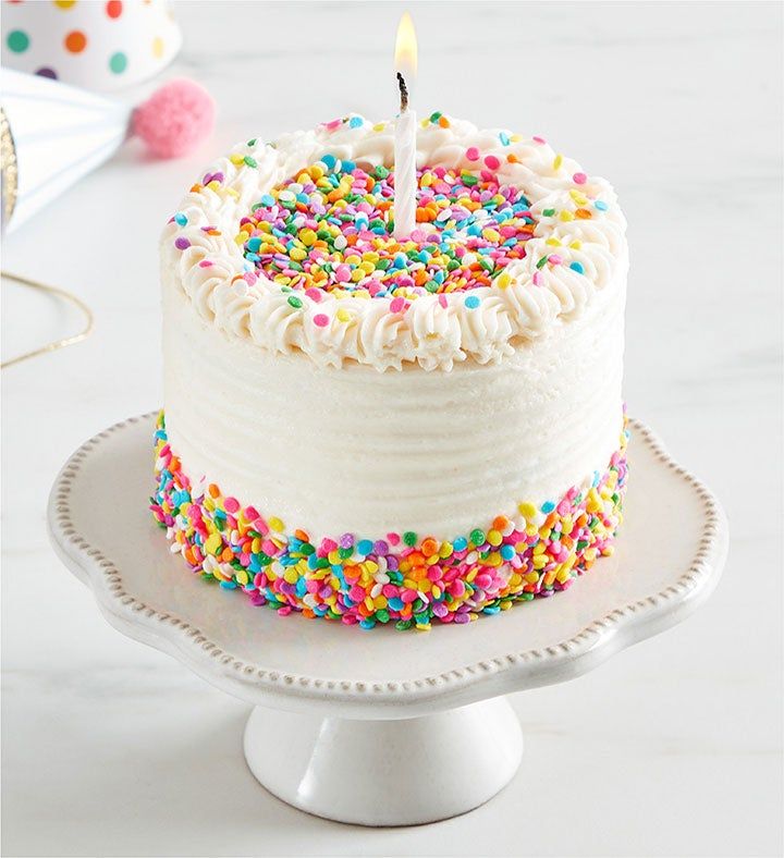 Time to Celebrate Birthday Cake with Birthday Strawberries
