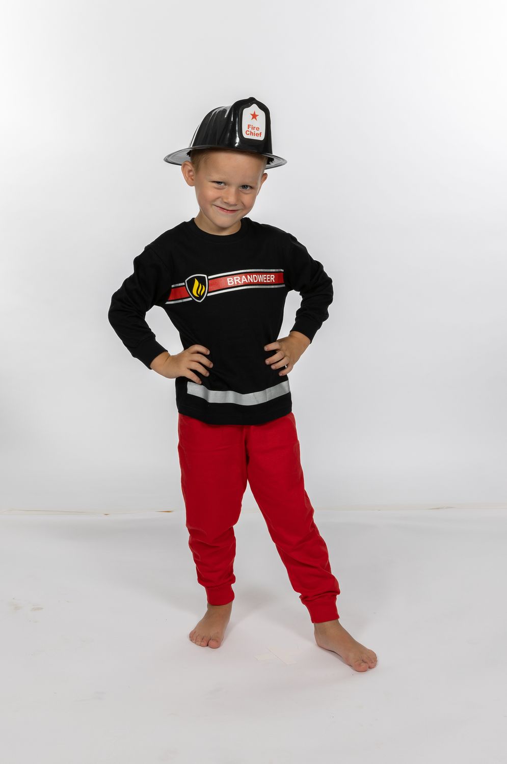 Kinderpyjama brandweer 🚒